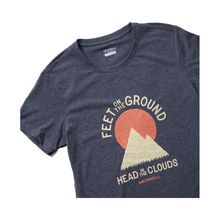 Camisetas Wms Grounded Ss Tee - Burlwood Heather