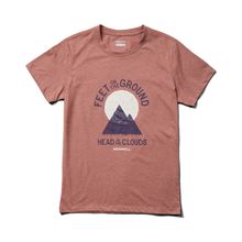 Camisetas Wms Grounded Ss Tee - Navy Heather