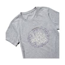 Camisetas Lets Get Outside Ss - Grey Heather