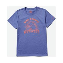 Camisetas Rise And Shine Crew - Baja Blue Heath