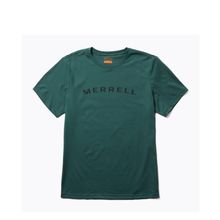 Camiseta Merrell Wordmark Tee-Sea Moss