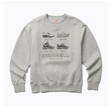 Saco Footwear Crew Neck F Grey Heather