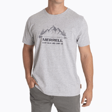 Camiseta Front Print-Circular Grey