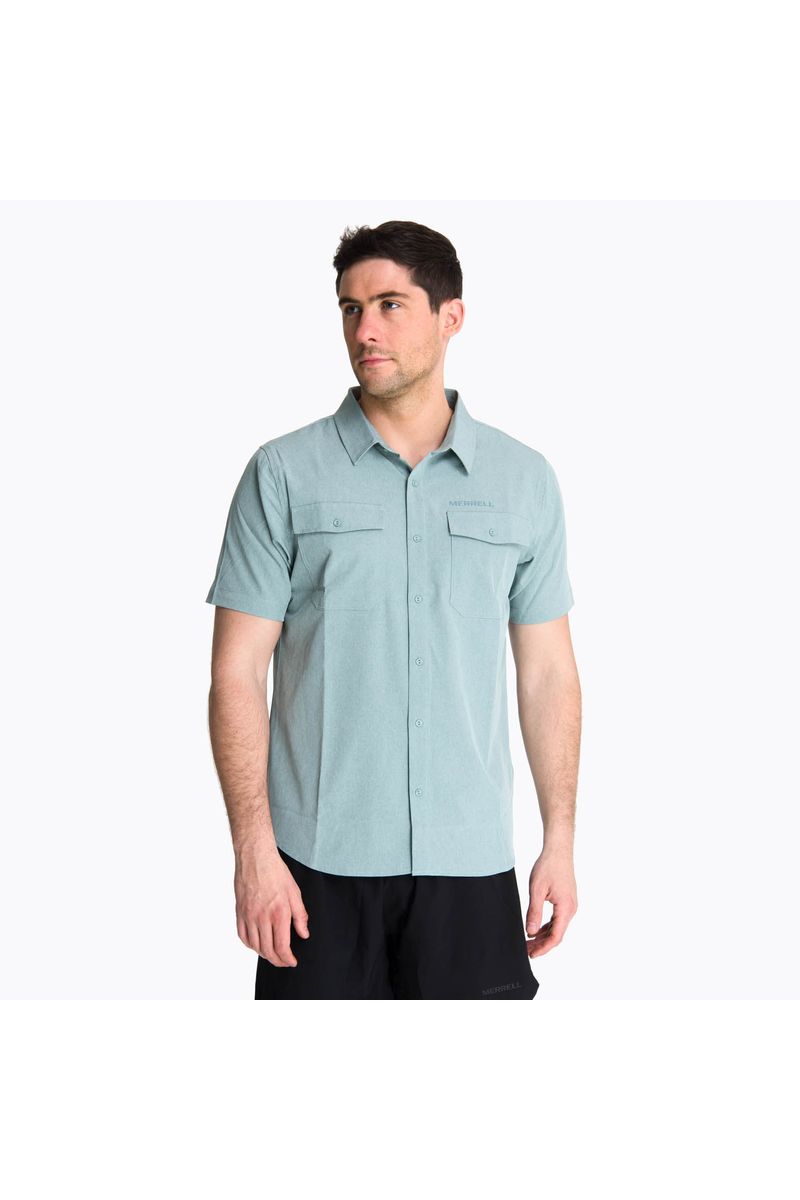 Camisa Sport Shirt Short Sl Hombre-1760716879663